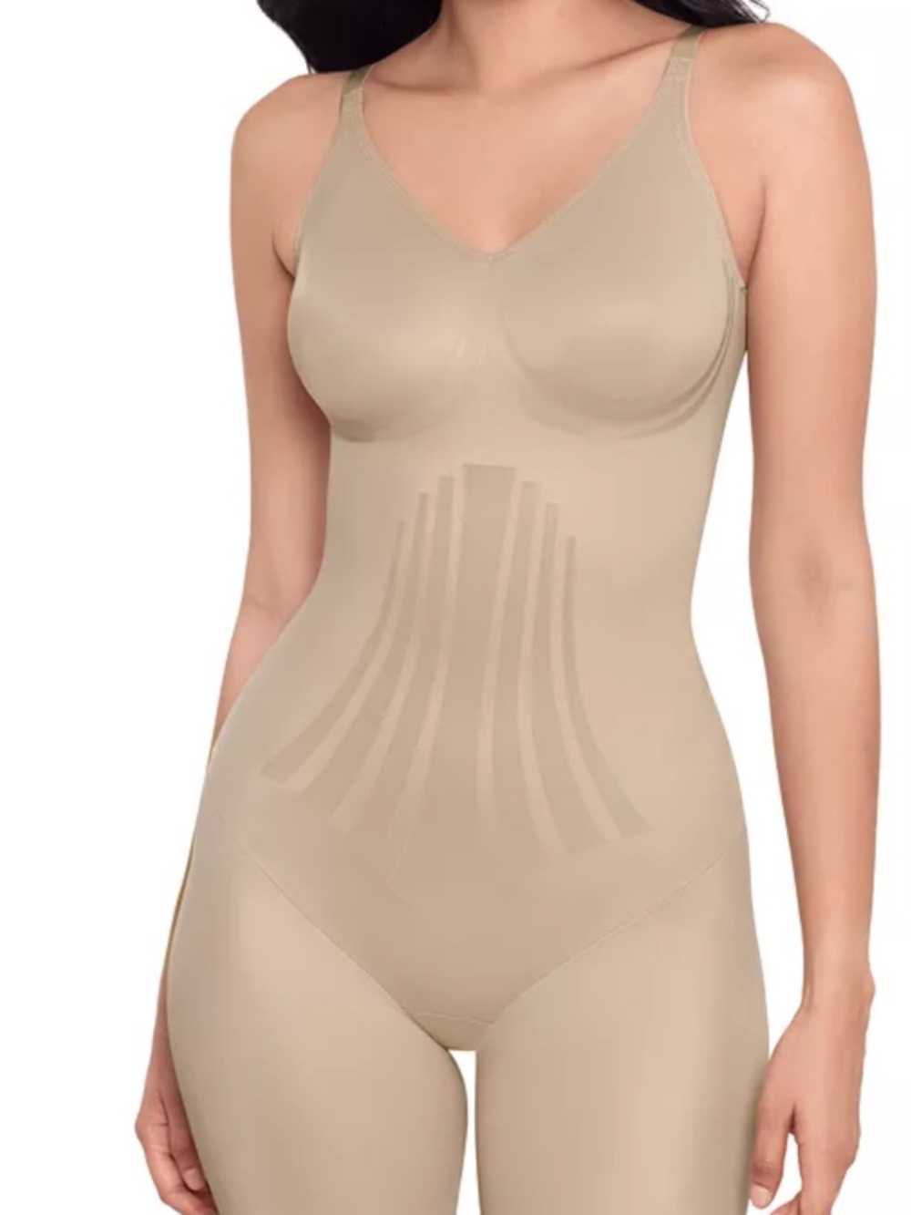 Miraclesuit Women's Modern Miracle Thigh Slimmer Bodysuit 2562